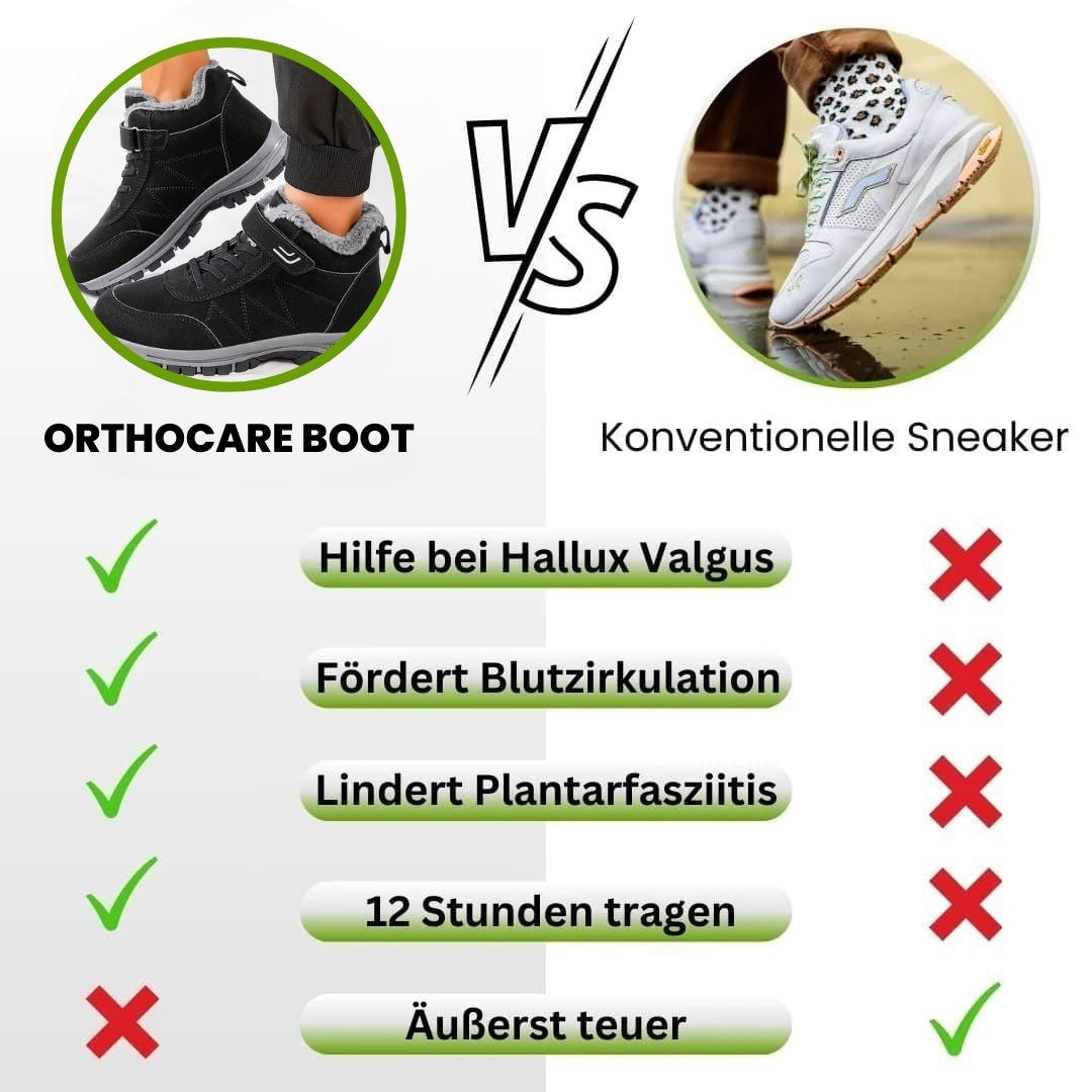 OrthoCare Boot - Ergonomischer & schmerzlindernden Komfortschuh