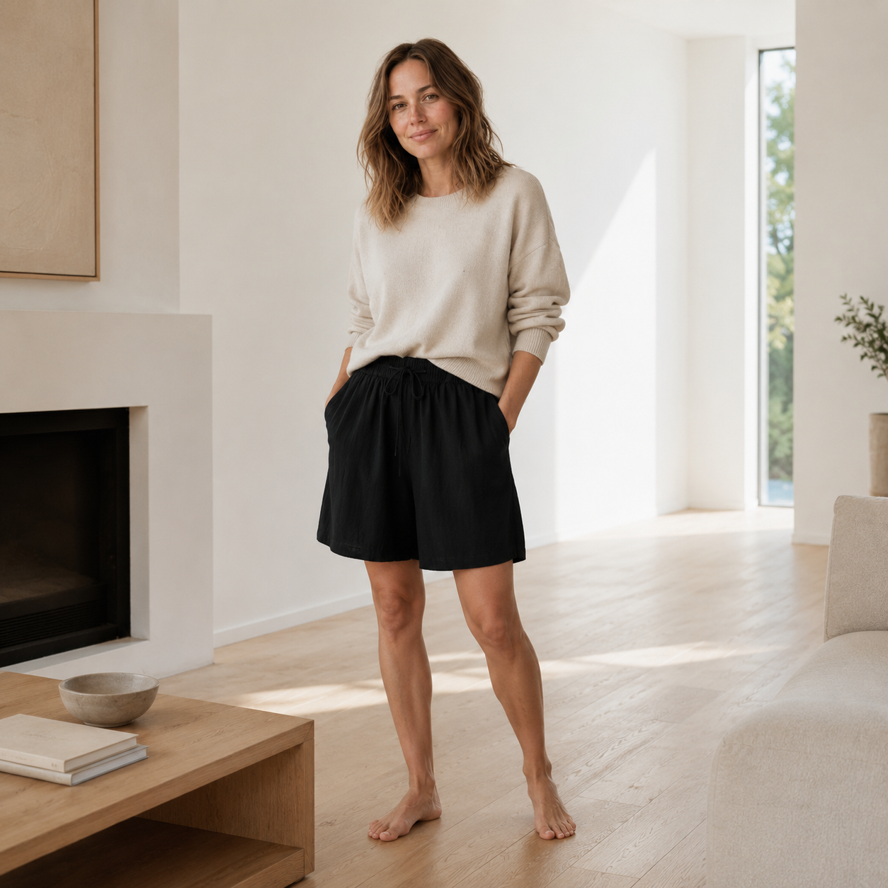 Bermudas Lola – Holgadas con Cintura Alta