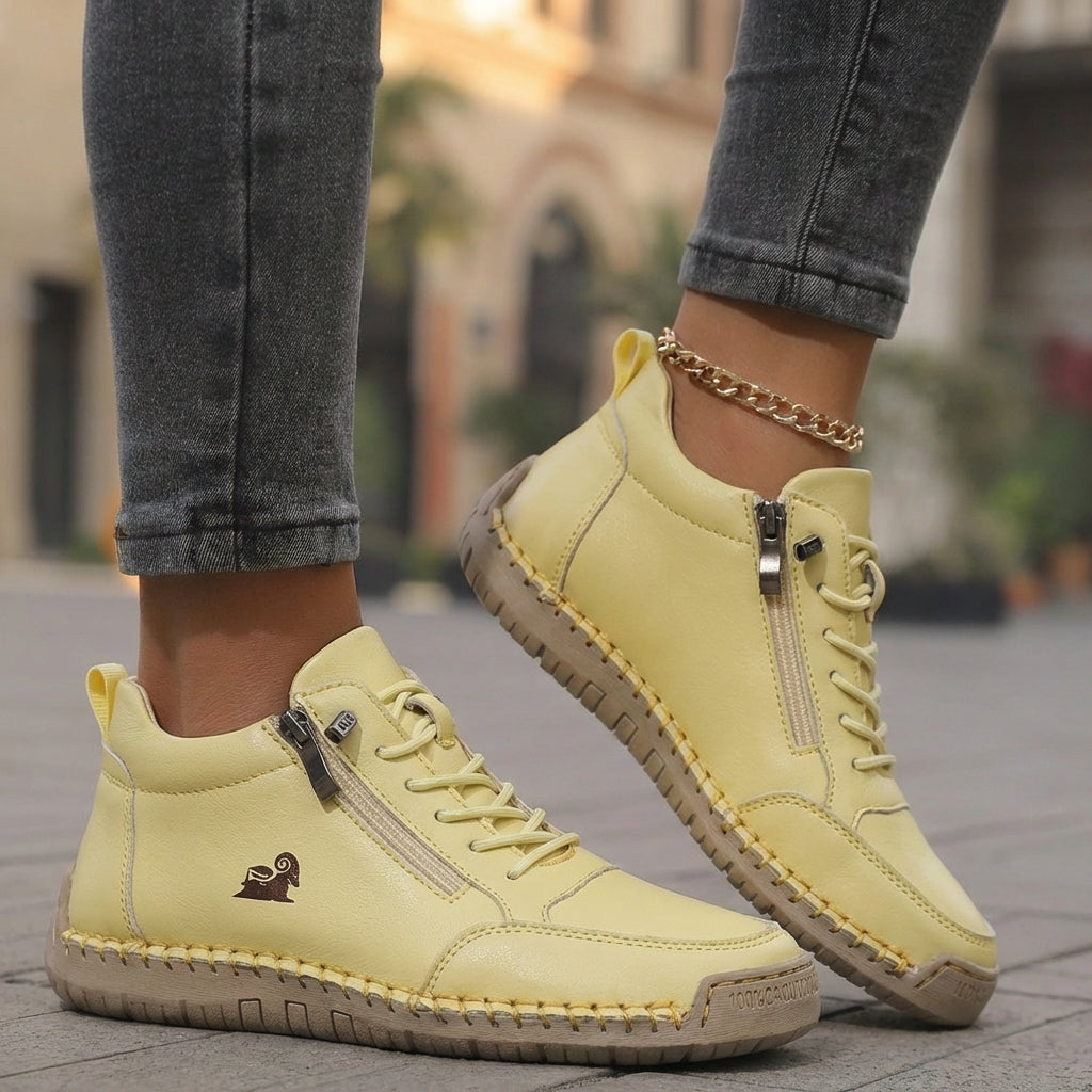 Mila – Komfortable orthopädische Sneakers + Reißverschluss
