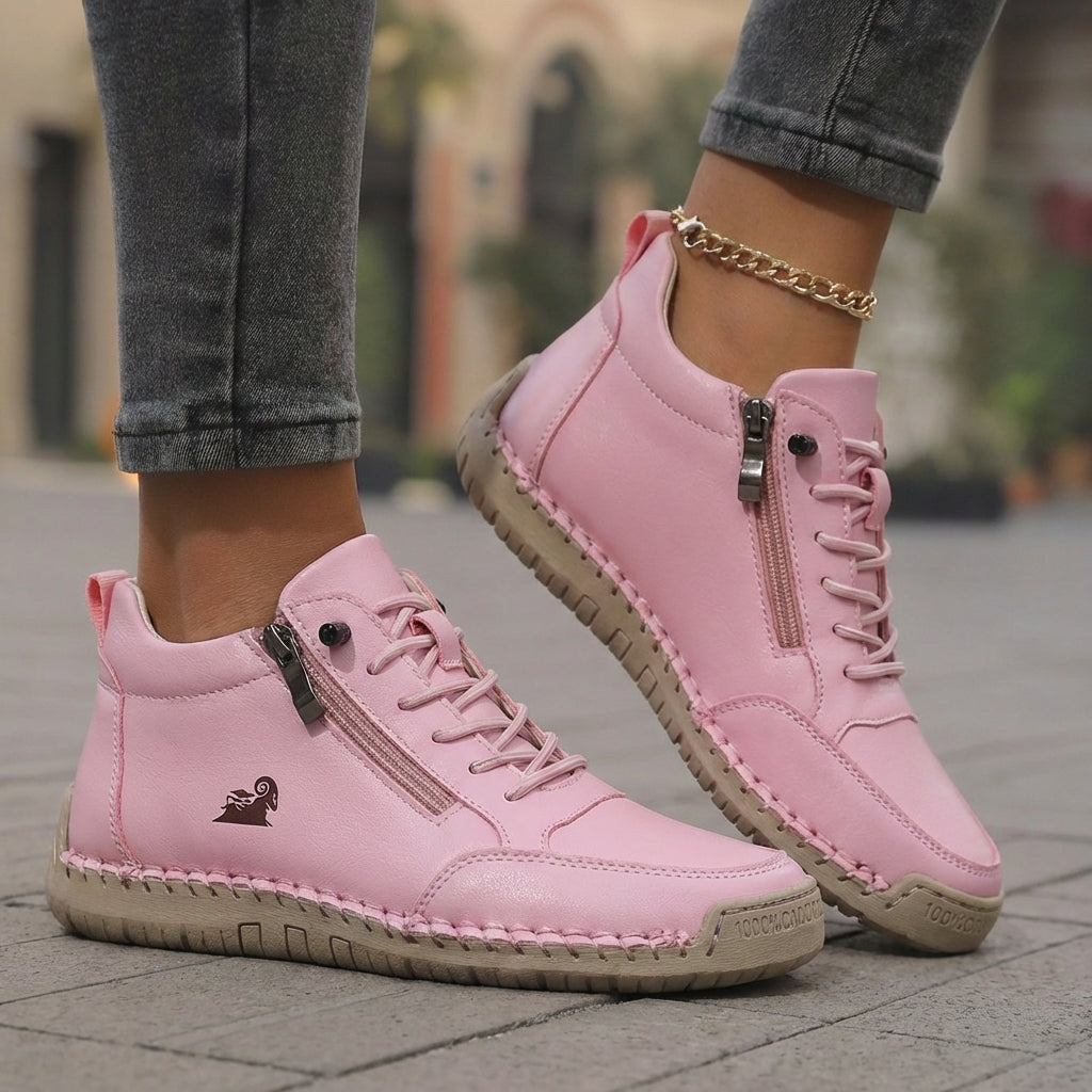 Mila – Komfortable orthopädische Sneakers + Reißverschluss