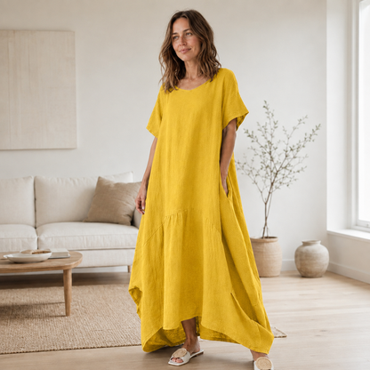 Vestido Largo Oversize Liv – Corte Informal y Largo