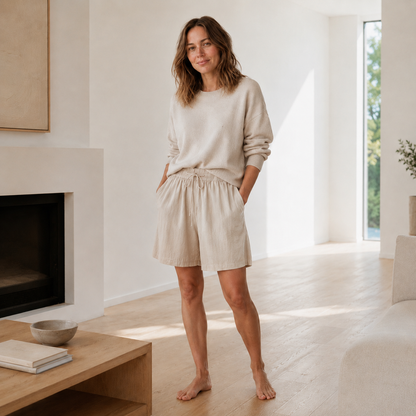 Bermudas Lola – Holgadas con Cintura Alta