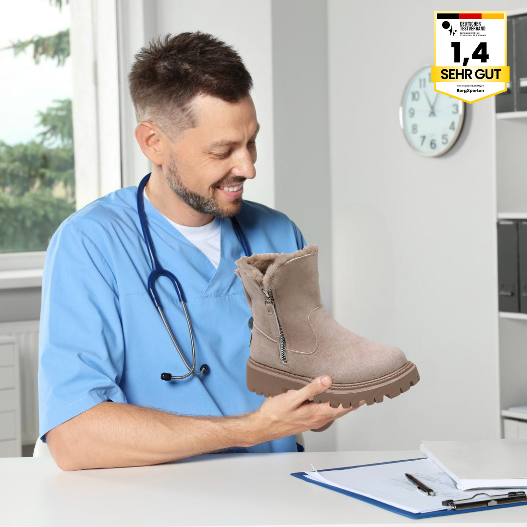 NordicWarm - Ergonomische, wasserdichte & rutschfeste Schuhe für Herbst & Winter zur Schmerzlinderung