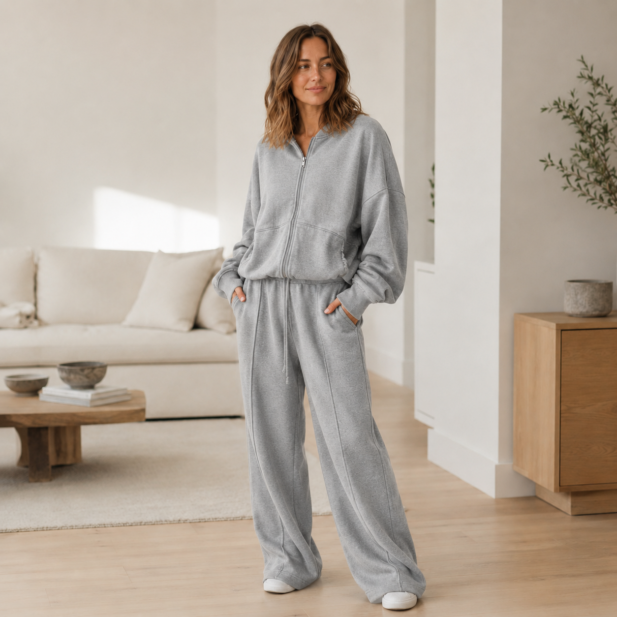 Blusón de Punto Bente – Cropped y Oversized Acogedor