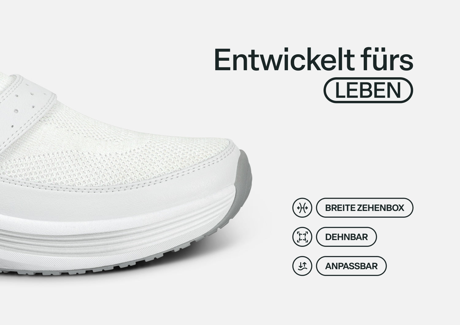Sienna - Leichter Komfort-Slip-On für aktive Tage