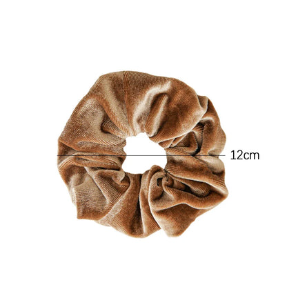 Scrunchies de Terciopelo Mette – Set de 4, Suaves y Elegantes