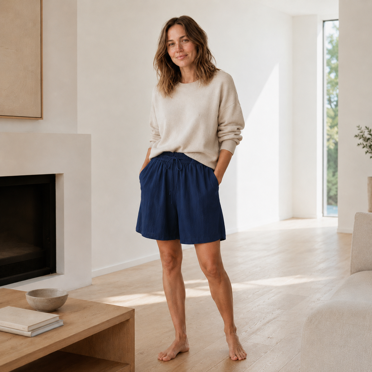 Bermudas Lola – Holgadas con Cintura Alta