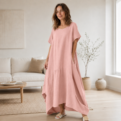 Vestido Largo Oversize Liv – Corte Informal y Largo