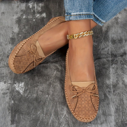 Sabine – Weiche Komfort-Loafer mit zarter Schleife
