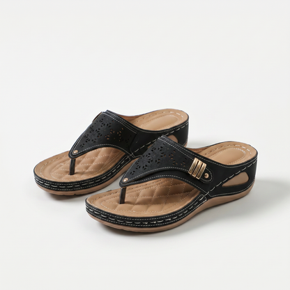Élodie - Keil-Zehensandalen für Dame