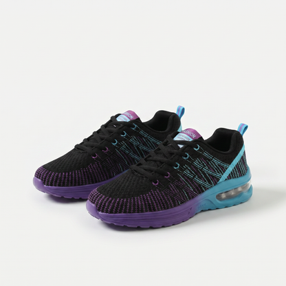 Hildaschritt Orthopädische Schuhe - Schwarz Lila