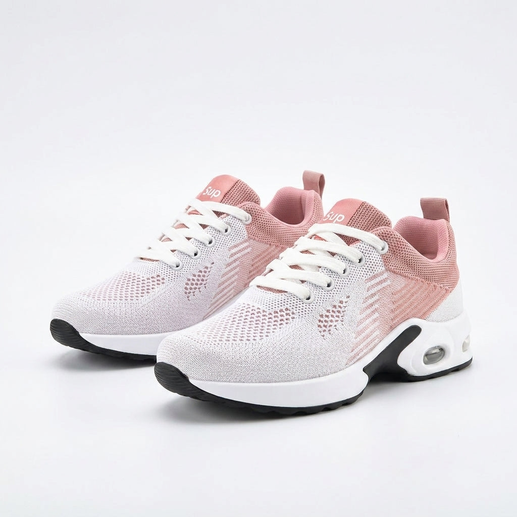 WalkMora Orthopädische Schuhe - Weiß Rosa