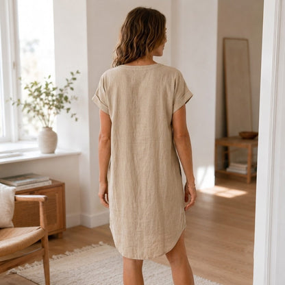 Vestido Túnica Liv – Informal con Escote en V